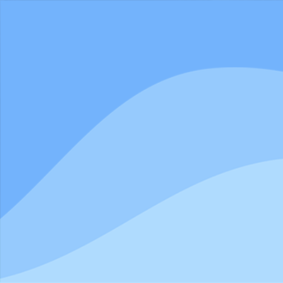 Light blue wave design